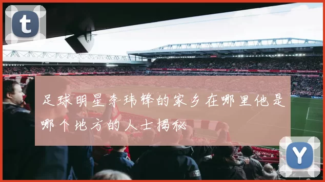 足球明星李玮锋的家乡在哪里他是哪个地方的人士揭秘