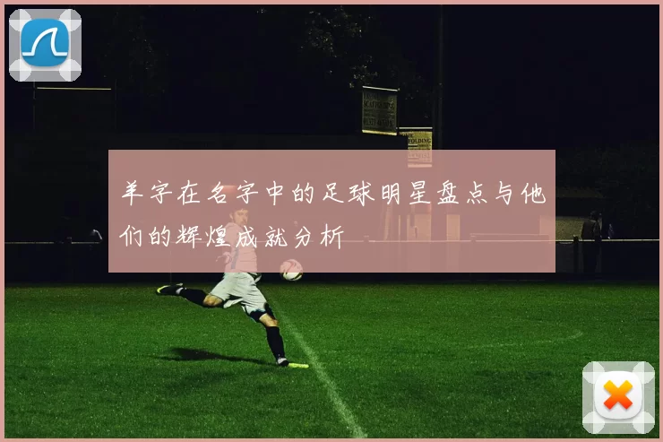 羊字在名字中的足球明星盘点与他们的辉煌成就分析